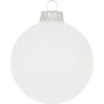 online Glas & günstig Weiße kaufen Weihnachtskugeln Christbaumkugeln aus