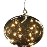 Braune Krinner Weihnachtskugeln & Christbaumkugeln aus Glas 