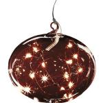 Rote Krinner Weihnachtskugeln & Christbaumkugeln aus Glas 