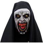 Schwarze Meme / Theme Halloween Damenmasken & Damenfaschingsmasken aus Latex Einheitsgröße 