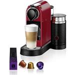 Nespresso Krups XN7615 Citiz&Milk Kaffeekapselmaschine | 1260W | Wassertankkapazität 1l | Pumpendruck 19 Bar | Farbe Rot
