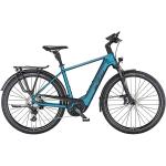 Blaue KTM Trekking E-Bikes für Herren 