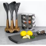 Braune Stoneline Küchenhelfer Sets aus Kunststoff 8 Teile 