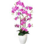 Rosa Kunstpflanzen & Textilpflanzen Orchideen 