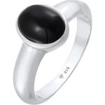 Silberne Ringe mit Stein aus Silber mit Onyx handgemacht für Herren 60mm 