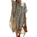 Ethno Maxi Strandkleider aus Polyester für Damen Einheitsgröße 