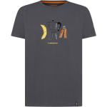 Schwarze La Sportiva T-Shirts aus Baumwolle für Herren Größe XL 