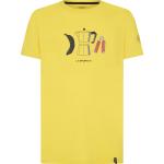 Gelbe La Sportiva T-Shirts für Herren Größe L 