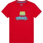 Reduzierte Rote Klassische Kurzärmelige La Sportiva T-Shirts aus Baumwolle für Herren Größe XL 