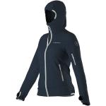 Reduzierte Blaue Atmungsaktive La Sportiva Kapuzenpullover aus Fleece für Damen Größe L 