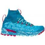 Blaue La Sportiva Gore Tex Trailrunning Schuhe wasserfest für Damen Größe 40 