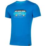 Blaue La Sportiva T-Shirts aus Baumwolle für Herren Größe M 