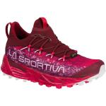 Rote La Sportiva Gore Tex Trailrunning Schuhe mit Schnellschnürung wasserdicht für Damen Größe 37,5 