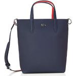 Reduzierte Marineblaue Lacoste Einkaufstaschen aus PVC für Damen 