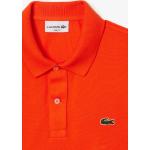 Orange Klassische Lacoste Herrenpoloshirts & Herrenpolohemden Orangen Größe M 1 Teil 