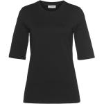 Reduzierte Schwarze Lacoste T-Shirts für Damen Größe M 