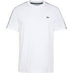 Weiße Klassische Lacoste T-Shirts aus Jersey für Herren Größe 4 XL 