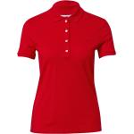 Rote Lacoste Damenpoloshirts & Damenpolohemden aus Baumwolle 