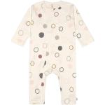 Lässig Cozy Colors Babyschlafanzug ohne Fuß aus Bio Baumwolle Größe: 74/80, Circles offwhite