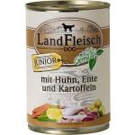Landfleisch Dog Junior Huhn & Ente & Kartoffel - 400g