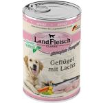 Landfleisch Dog Pur Geflügel & Lachs - 400 g