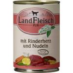Landfleisch Dog Pur Rinderherz & Nudeln - 400 g