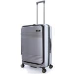 Laptop Trolley National Geographic Reise Luxus Koffer Silber Grau 65 cm Bowatex