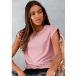 Rosa LASCANA Active Two-in-One-Shirts aus Polyester für Damen Größe XS 