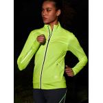 Grüne LASCANA Active Damenlaufjacken aus Elastan Größe XL 