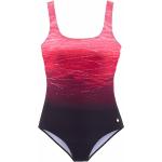 Rote LASCANA Damenbadeanzüge & Damenschwimmanzüge aus Elastan 