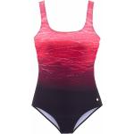 Rote LASCANA Damenbadeanzüge & Damenschwimmanzüge aus Elastan 