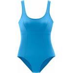 Blaue LASCANA Damenbadeanzüge & Damenschwimmanzüge 