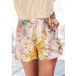 Bunte Blumen LASCANA Shorts & kurze Hosen aus Viskose für Damen Größe L 
