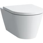 Weiße Laufen Wand WCs aus Keramik 