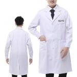 Weiße Arzt Kostüme aus Baumwolle für Herren Größe 3 XL Große Größen 