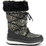 Animal-Print Winterstiefel & Winter Boots Leoparden Reißverschluss aus Wolle wasserdicht Größe 28 