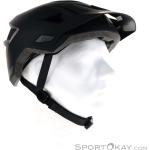 Reduzierte Schwarze Leatt MTB-Helme 60 cm mit Visier für Herren 