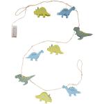 Blaue Topolino Meme / Theme Dinosaurier LED Lichterketten Dinosaurier aus Holz 