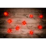 Rote Näve LED Lichterketten aus Kunststoff 