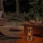 Braune Näve Solarleuchten & Solarlampen aus Holz 