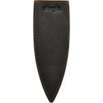Braune Deejo Taschenmesser aus Leder 