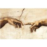 Legendarte - Kunstdruck auf Leinwand - Die Geburt der Venus Michelangelo Buonarroti - Wanddeko, Canvas cm. 80x120