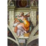 Legendarte - Kunstdruck auf Leinwand - Lybische Sibylle - Michelangelo Buonarroti - Wanddeko, Canvas cm. 60x90