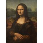 Legendarte - Kunstdruck auf Leinwand - Mona Lisa (La Gioconda) Leonardo da Vinci - Wanddeko, Canvas cm. 50x70
