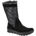 Schwarze Legero Novara Gore Tex Winterstiefel & Winter Boots Reißverschluss aus Polyester mit herausnehmbarem Fußbett für Damen 