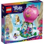 LEGO 41252 Trolls World Tour Poppys Heißluftballon Abenteuer Spielset mit Poppy, Branch, Biggie und Mr Dinkles