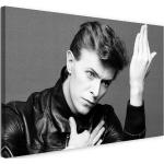 Leinwandbild (80x60cm): David Bowie, echter Holz-Keilrahmen inkl. Aufhänger, handgefertigt in Deutschland