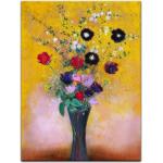 Leinwandbild - Odilon Redon - Blumen, Größe:60 x 80 cm