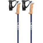 Dunkelblaue Leki Skistöcke für Damen 125 cm 