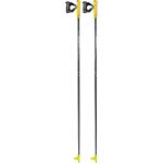 Gelbe Leki Skistöcke aus Kork für Kinder 115 cm 